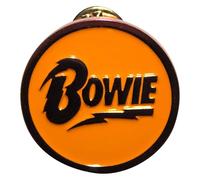 David Bowie Circle Logo Pin Badge Size One Size