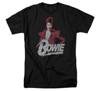 David Bowie - Diamond David - T-Shirt Manica Corta Unisex Per Adulti - Nera