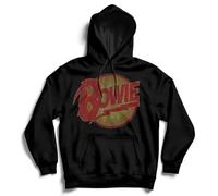 David Bowie Vintage Diamond Dogs autorizzato Felpa con Cappuccio