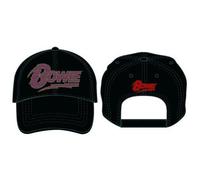 David Bowie Flash Logo Baseball Cap Cappellino ROCK OFF