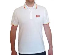 David Bowie Flash Logo Polo Shirt autorizzato Uomo maglietta