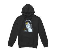David Bowie Golden Bowie Felpa con Cappuccio Uomo (TV7350)
