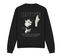 David Bowie Heroes Cover Felpa Adulto Unisex (TV11219)