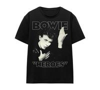 David Bowie Heroes Cover Maglietta Adulto Unisex (TV15596)