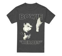 David Bowie Heroes Cover Maglietta Adulto Unisex (TV17454)