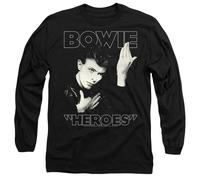 David Bowie Heroes Cover Maglietta Adulto Unisex (TV9362)