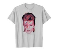David Bowie - La Stella più Bella Maglietta, Uomo, Argento, M