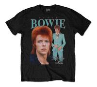David Bowie Life On Mars Homage autorizzato Uomo maglietta