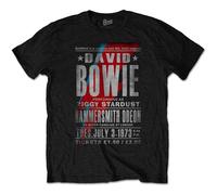 David Bowie Live at the Hammersmith Odeon autorizzato Uomo maglietta
