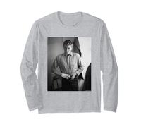 David Bowie Lodger Spara Candid Duffy Archive Photography Maglia a Manica