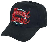 David Bowie Logo - Baseball cap Cappello Nero