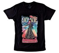 David Bowie Moonage 11 Fade autorizzato Uomo maglietta