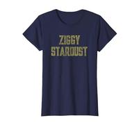 David Bowie nel Ruolo di Ziggy Stardust Maglietta, Donna, Navy, S