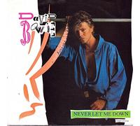 David Bowie - NEVER LET ME DOWN 7" (VINYL 45) UK EMI 1987