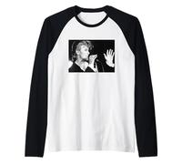 David Bowie Press Photo Glass Spider Tour 1987 Maglia con Maniche Raglan