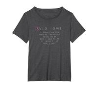 David Bowie - Prometto Che Non sarà Noioso Maglietta, Donna Plus-Size, Grigio Scuro, 6X