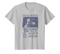 David Bowie - Radio City Maglietta, Bambini, Argento, 10 Anni