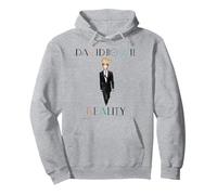 David Bowie Realtà Felpa con Cappuccio