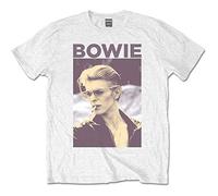 Rock Off Trade Maglietta Uomo David Bowie Smoking 3 autorizzato Tg. L