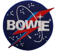 David Bowie Space Logo Woven Patch Size One Size