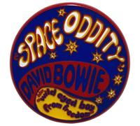 David Bowie Space Oddity Pin Badge