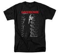 David Bowie Station To Station T-Shirt Uomo Nero 100% Cotone Manica Corta