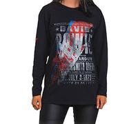 David Bowie T Shirt Hammersmith Odeon Nuovo Ufficiale Unisex Nero Long Sleeve