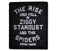 David Bowie The Rise And Fall Woven Patch Size One Size