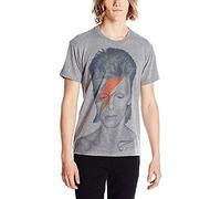 David Bowie - Uomo Aladdin Sane Big Print Subway T-Shirt in Tri-Blend, Size: