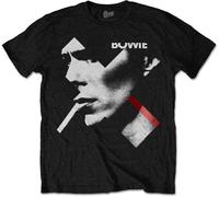 David Bowie X Smoke Red Black 2XL Maglietta