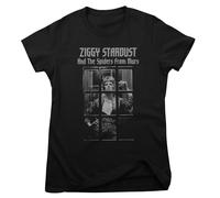 David Bowie - Ziggy Stardust E Gli Spiders Da Marte T-Shirt Donna