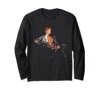 David Bowie Ziggy Stardust Era World Tour di Dick Barnatt Maglia a Manica