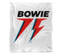 David Bowie75 Vellutato Logo Supermorbido Coperta (TV23787)