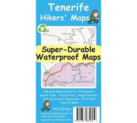 David Brawn Tenerife Hikers Maps (Map)