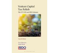 David Brookes Mark Ward Venture Capital Tax Reliefs (Tascabile)