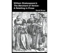 David Bruce William Shakespeare's The Merchant of Venice (Tascabile)