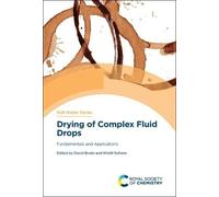 David Brutin Drying of Complex Fluid Drops (Copertina rigida) Soft Matter Series