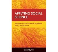 David Byrne Applying social science (Copertina rigida)