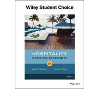 David C. Bojanic Robert D. Reid Hospitality Marketing Management (Tascabile)
