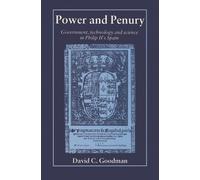 David C. Goodman Power and Penury (Tascabile)