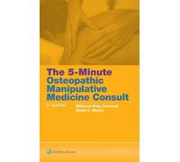 David C. Mason Millicent The 5-Minute Osteopathic Manipulative Med (Tascabile)