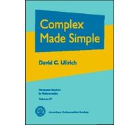 David C. Ullrich Complex Made Simple (Copertina rigida)