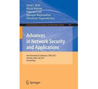 David C. Wyld Advances in Network Security and Applications (Tascabile)