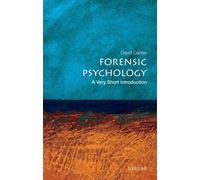 David Canter Forensic Psychology (Tascabile) Very Short Introductions