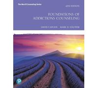 Mark Stauffer David Capuzzi Mark D. S Foundations of Addictions Cou (Tascabile)