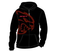 David Carey Dodge Hellcat SRT Logo Challenger Charger Muscolo Auto Felpa 48294