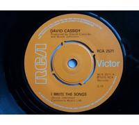 David Cassidy - I Write The Songs - David Cassidy 7" 45
