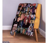 David Cassidy Plaid Sofa in Fleece Multicolore 150 x 150 cm 1 Pezzo