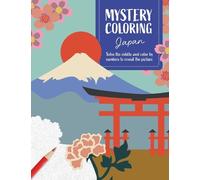 David & Charles Publishing Mystery Coloring Japan (Tascabile) Mystery Coloring