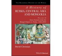 David Christian A History of Russia, Central Asia and Mongoli (Copertina rigida)